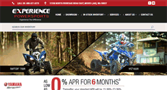 Desktop Screenshot of experiencepowersports.com